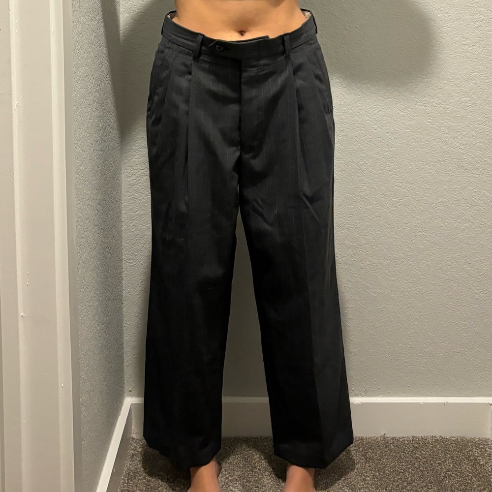 Office oversized trousers